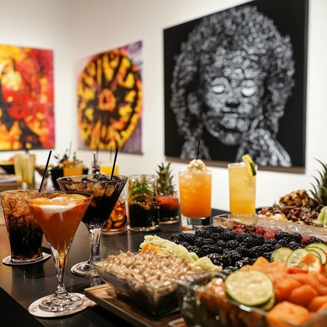 Black Art Food and Cocktails Event
