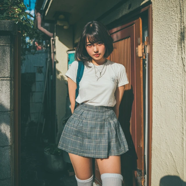 Japanese High School Girl Summer Uniform