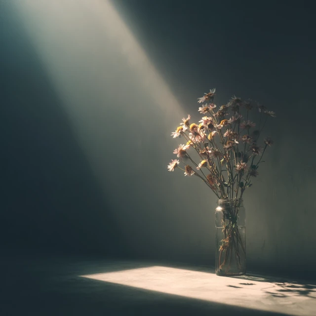 Mothers Day: Delicate Flowers in Warm Light