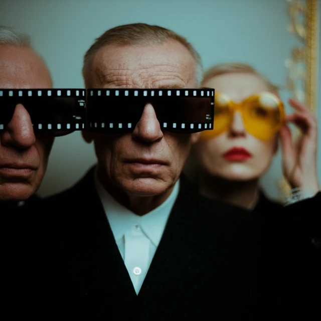 Kodachrome Film Sunglasses Social Commentary