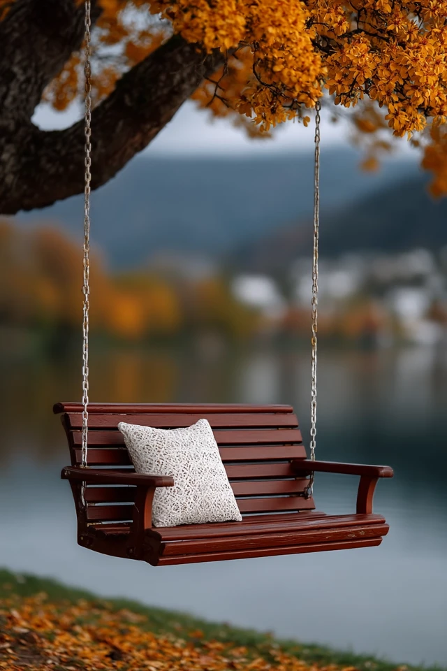 Autumn Swing in the Park