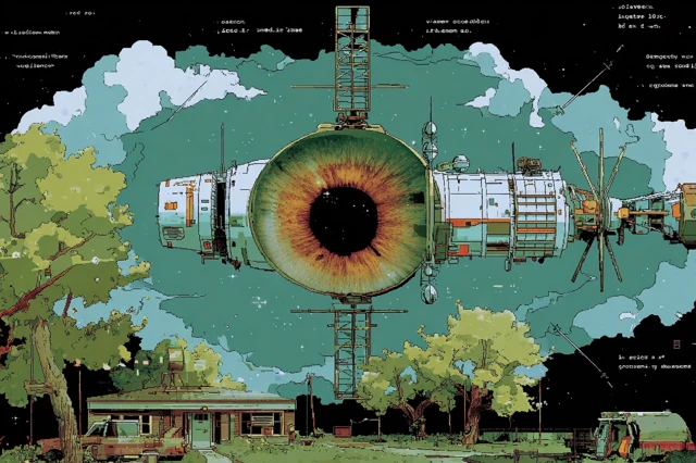 Space Dreamscape Satellites Hallucinations