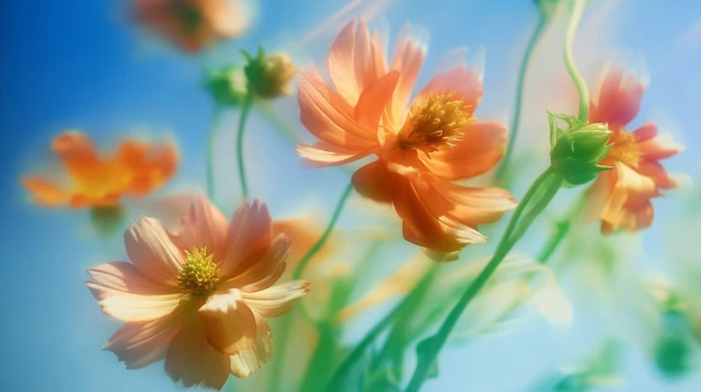 Dreamy Flowers in Pastel Colors