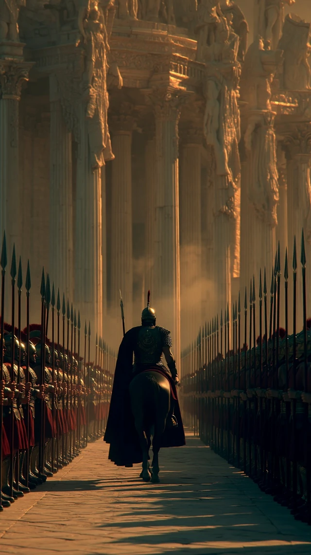 Roman Emperor Epic Entrance Ancient Greece