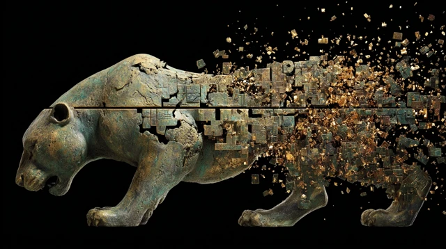 Cyber-Archaeology of Ancient China Bronze Tiger