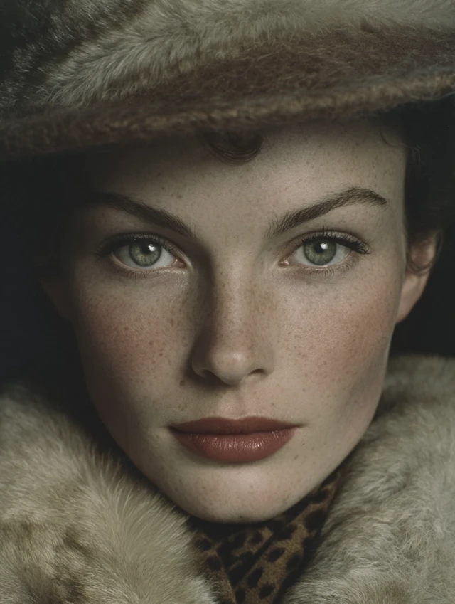 Woman in 1940s Fashion Professional Portrait