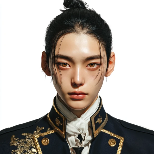 Korean Fantasy Schoolboy Portrait