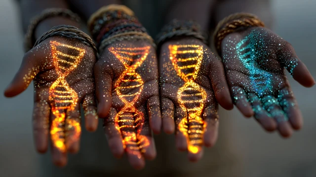 Healthcare Unity DNA Symbolism