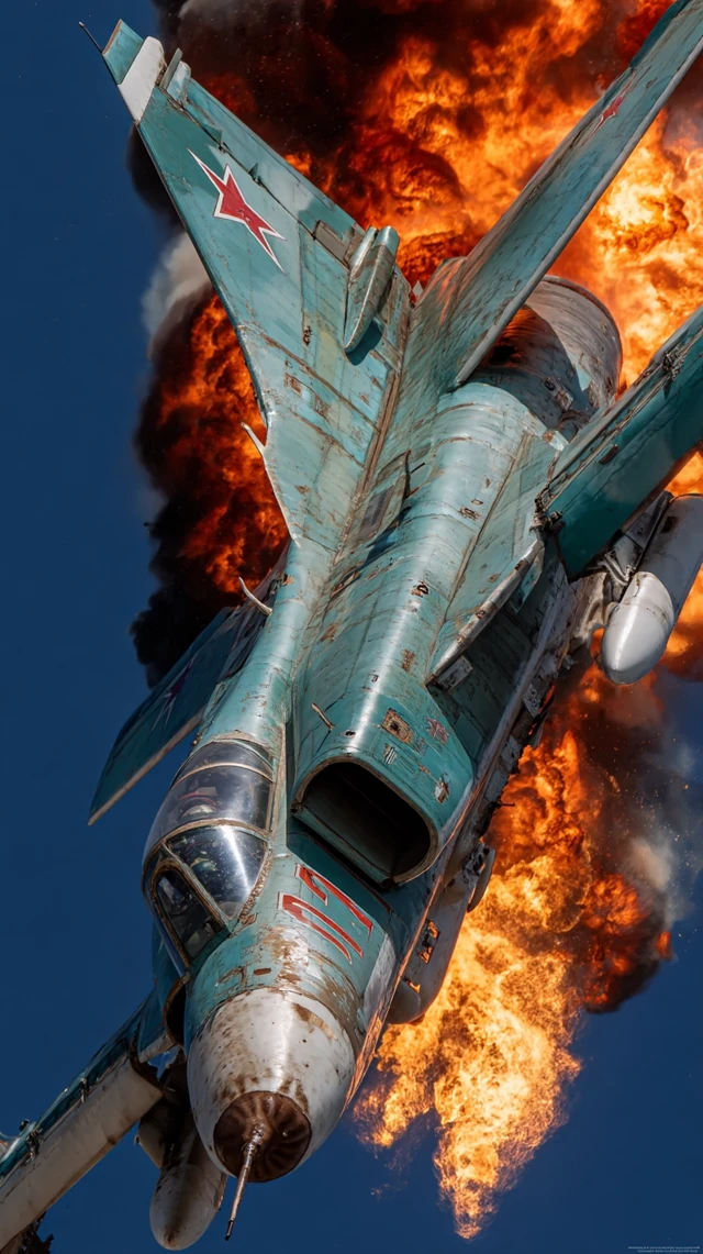 Soviet MiG 27 Fighter Jet Aircraft Photography
