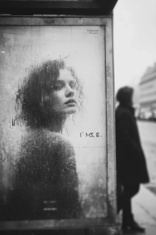 Black and White Paris Street Photography