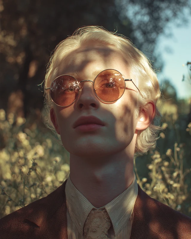 Albino Man Portrait Yigal Ozeri Style Photography
