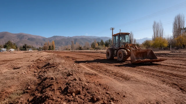 Construction Site in Mendoza Argentina