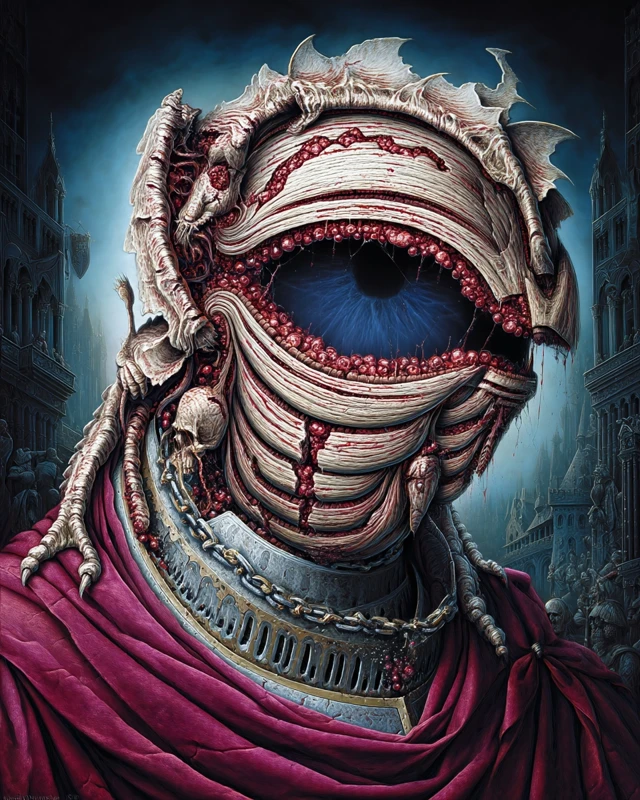 Horrific Fantasy Art Baroque Renaissance Terror
