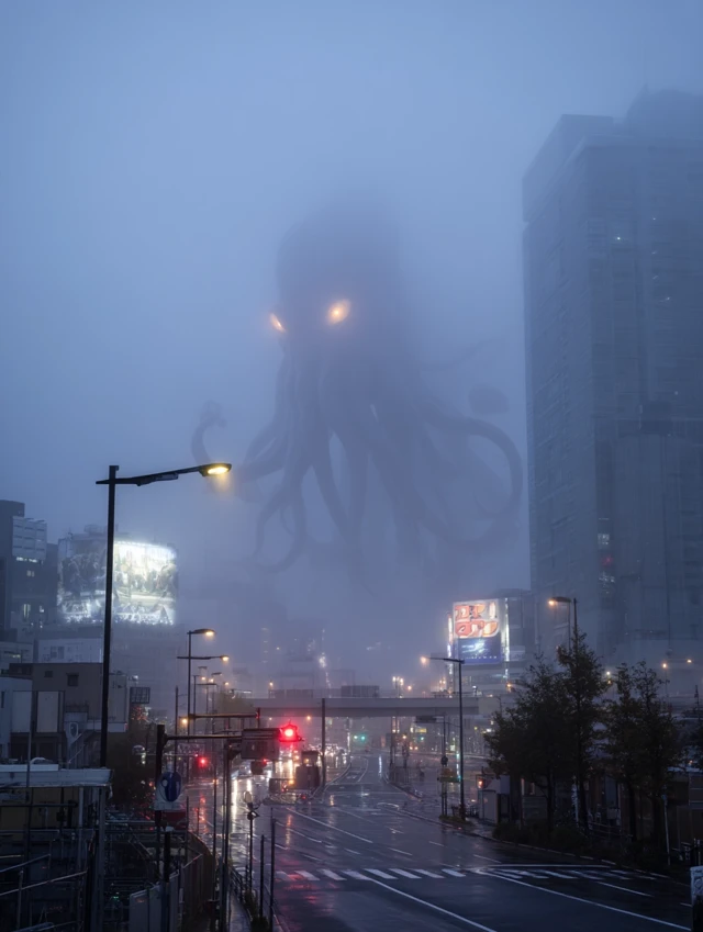 Cthulhu in Tokyo A Misty City Monster