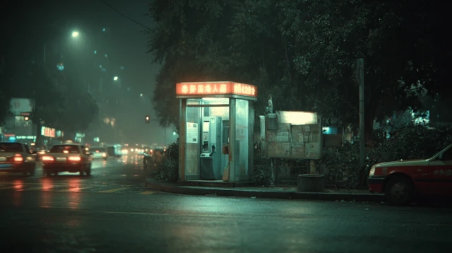 Dongguan Phone Booth Retro Cinematic 2000s