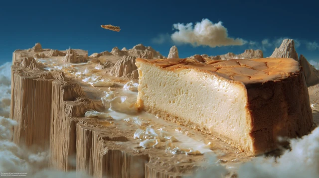 Cheesecake Mountain Fantasy Landscape