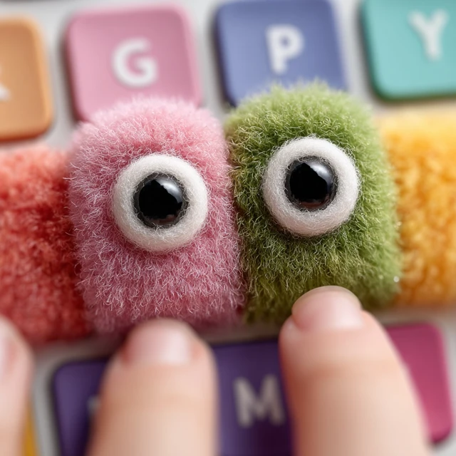 Google Eyes Typing Autopilot Creature