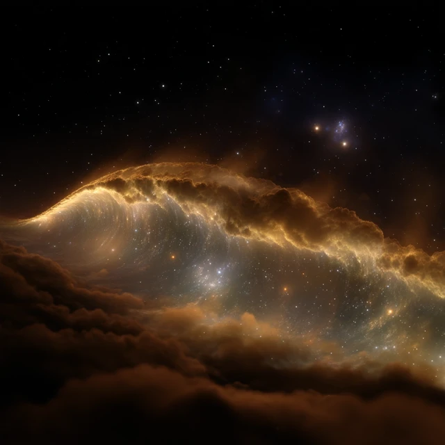 Celestial Wave A Photorealistic Cloudscape