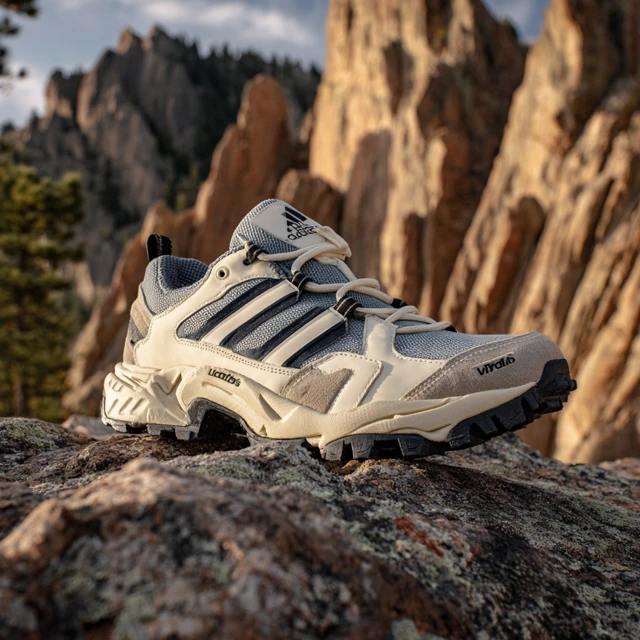 Adidas Trail Tactical Ivory Slate Rockburn Shoes