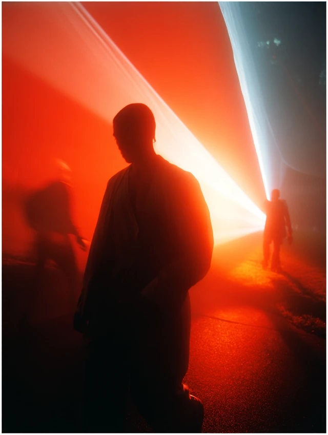 Ethereal Photo: Human and Spiritual Creature