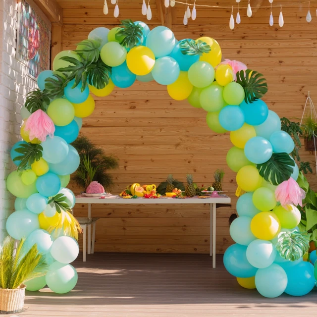 Summer Pool Birthday Party Decorating Ideas