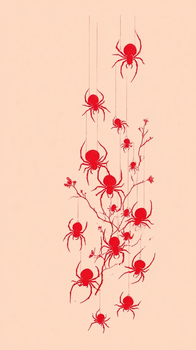 Marionette Spiders A Unique and Artistic Illustration