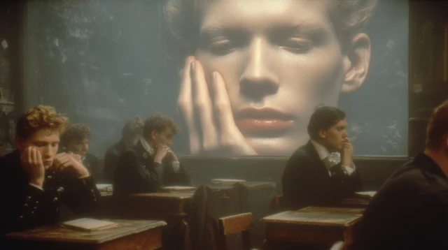 Ridley Scott Dystopian Classroom High Fashion