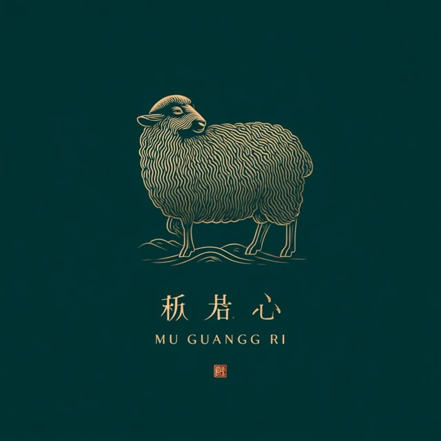 Elegant Sheep Logo Design for Premium Food Brand