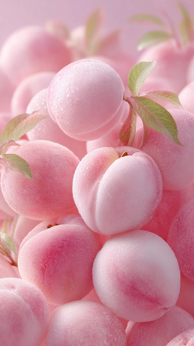 Dreamy Peach CloseUps Soft Plump and Delicate