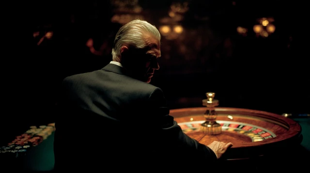 Film Noir Gambling Club Interior