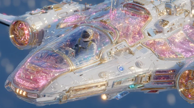 Spaceship Ultra Detail Photo Realistic