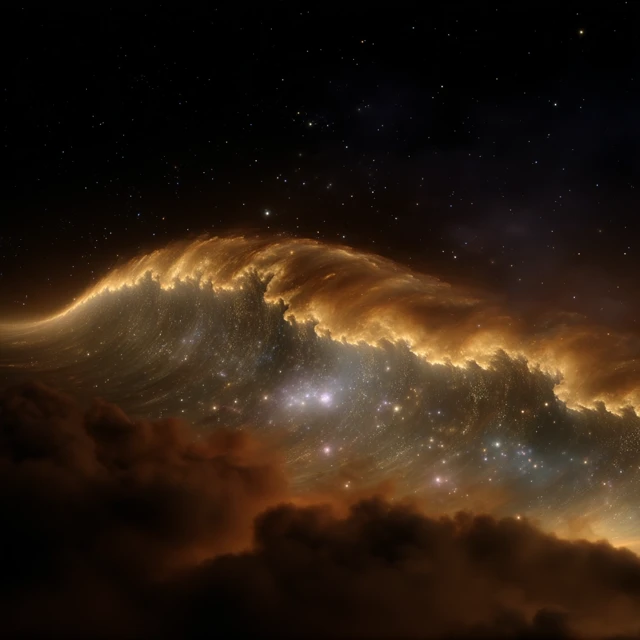 Celestial Wave A Photorealistic Cloudscape