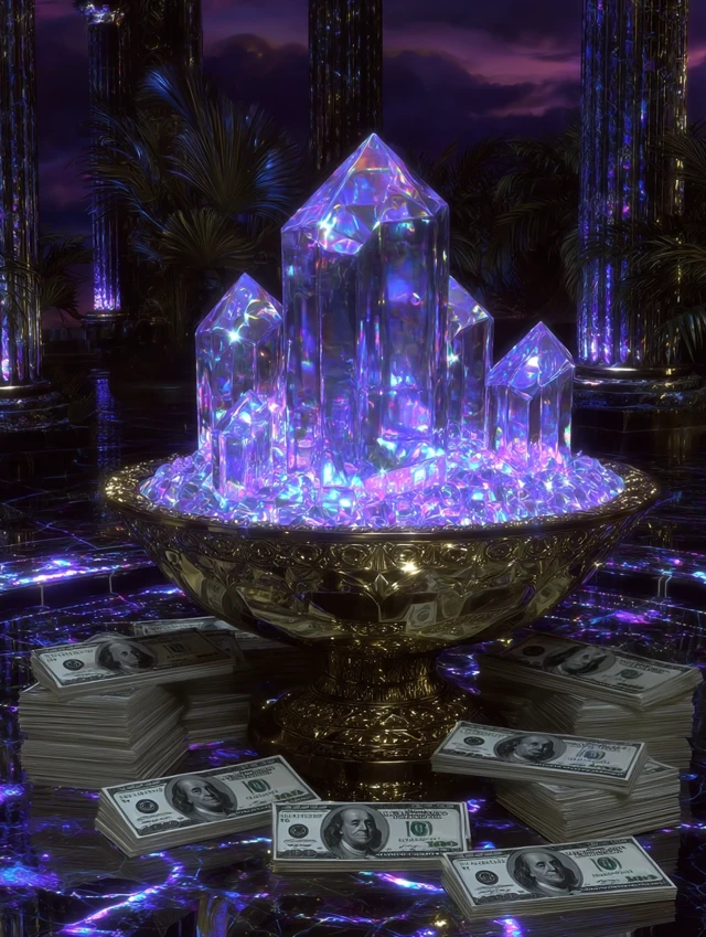 Wealth and Prosperity Dreamscape Fantasy Art