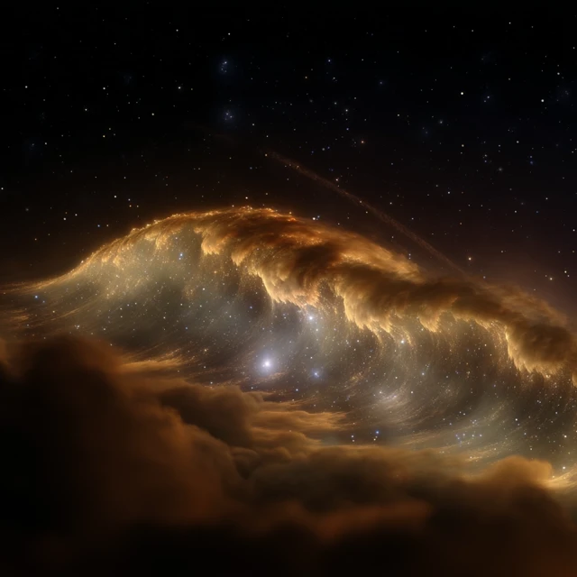 Celestial Wave A Photorealistic Cloudscape