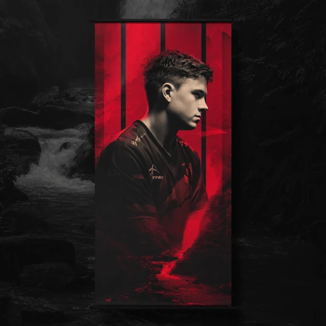 Dota 2 Twitch Banner for Nick Dreiker Black Red