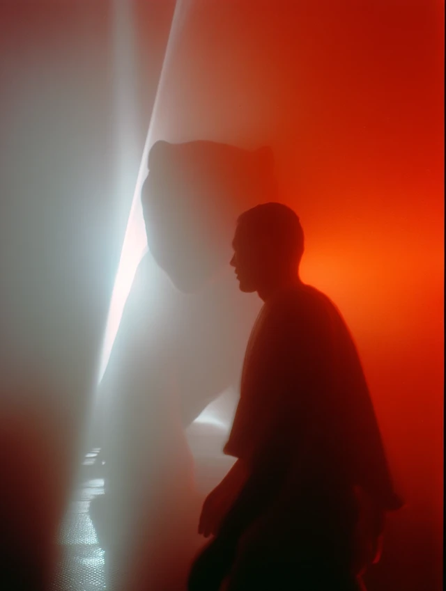 Ethereal Photo: Human and Spiritual Creature