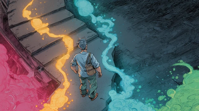 Chemical Reactions Illustrated Comic Style