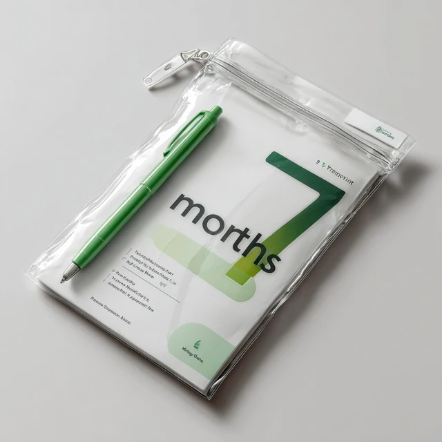 Minimalist Pen Set with 7 Months Design