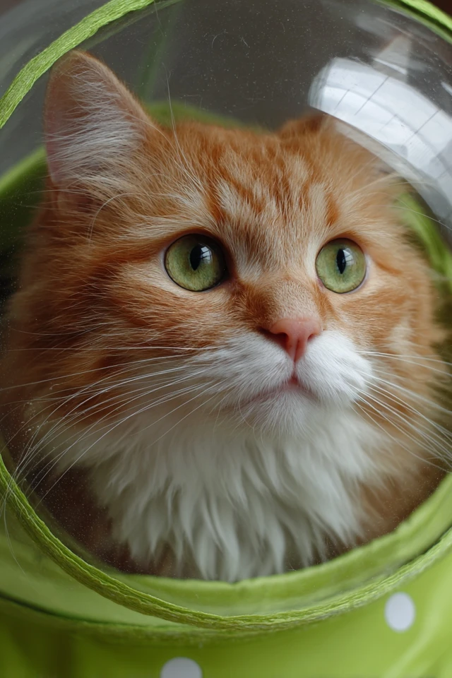 International Cat Day Adorable Ginger Cat