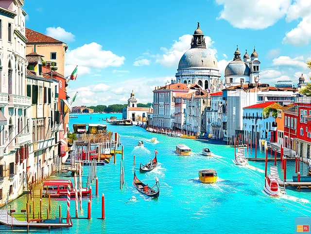 Venice Italy Grand Canal Travel Poster Art
