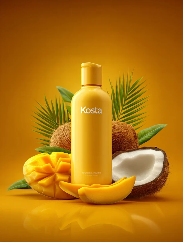 Kosta Cosmetic Bottle with Mango and Coconut