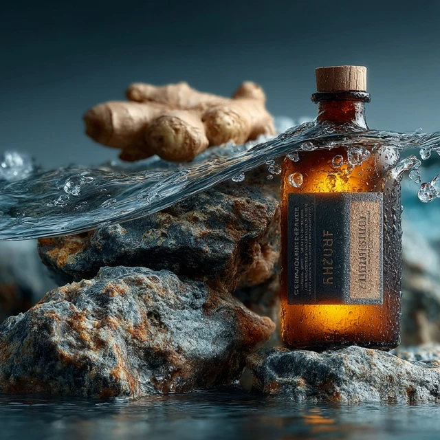 Luxury Ginger Product Photography