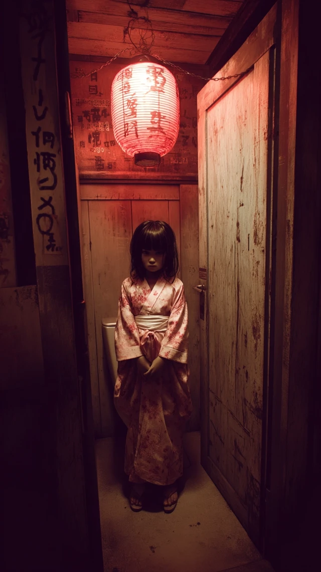 Japanese Horror Girl Red Light District
