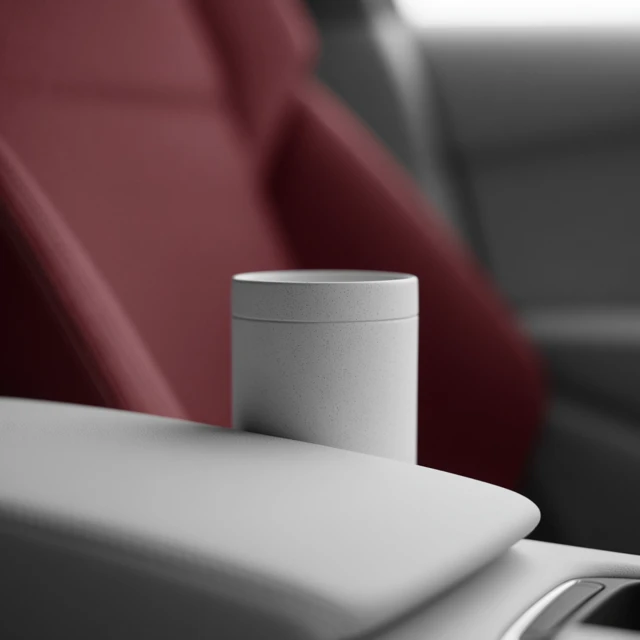 Audi Interior Elegant Cup Holder and Aesthetic