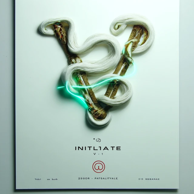 Initiate v03 Poster Design White Background
