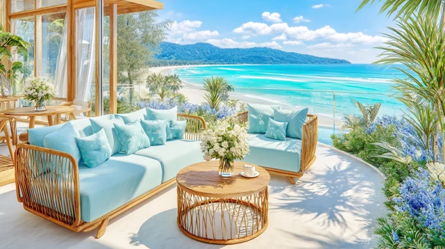 Luxury Beachfront Villa Tropical Paradise