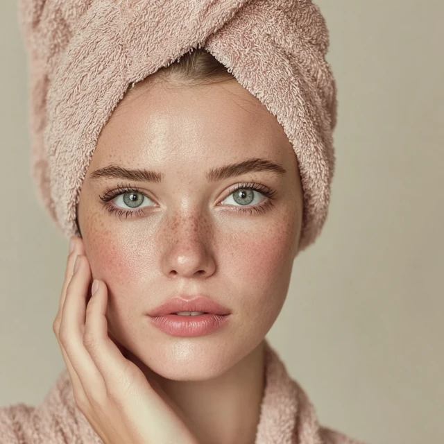 Beautiful Young Woman Portrait Beauty Skincare Spa