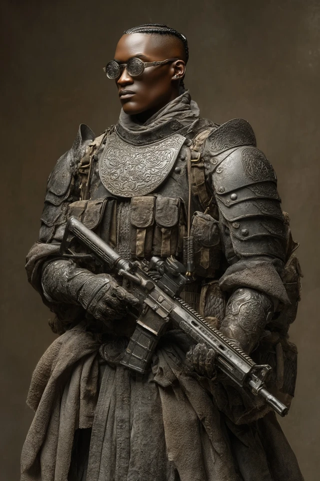 Ming Dynasty Soldier Modern Military Concept Art