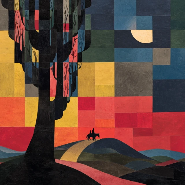 Jacob Lawrence Inspired Painting Loneliness Journey