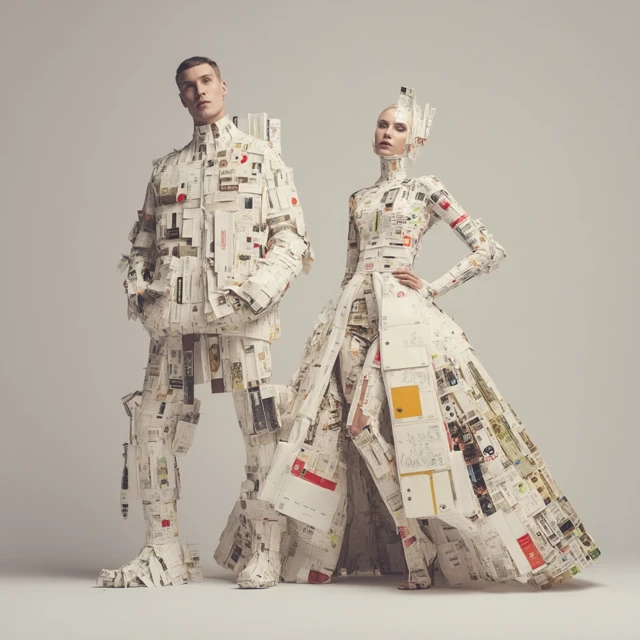 Credit Card Couture: Fashion Art